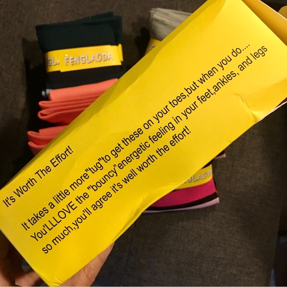 Colorful, Striped Compression Socks, 20-30mmHg compression (1 pair) - Picture 11 of 12